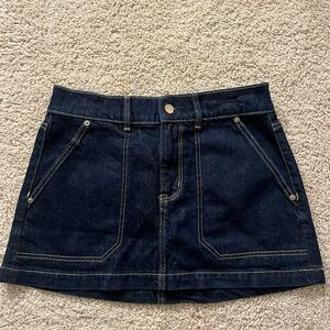 American Eagle Mini Jean Skirt!